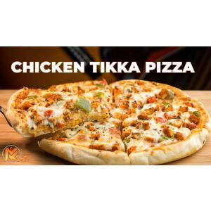 chicken tikka pizza